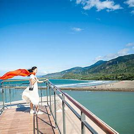 南境山海旅遊氛圍示意